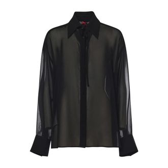 Pinko Shirts, female, Black, Size: 2XS Shirts