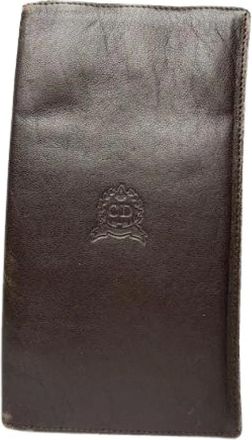 Dior Pre-owned Wallets, female, Brown, Size: ONE SIZE Pre-owned Vintage Leather Wallet