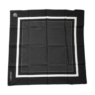 Dolce & Gabbana Scarves, male, Black, ONE SIZE, Polka Dot Cotton Handkerchief Scarf