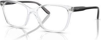 Vogue Eyewear 51mm Rectangle optical glasses in Transparent at Nordstrom