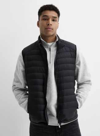 Le 31 Mens Packable Puffer Jacket vest