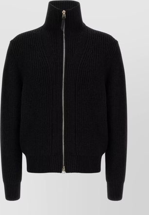 Tom Ford zip-up sweater with ribbed texture
