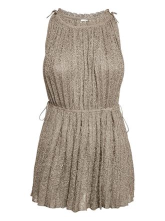 Missoni Canotta in maglia con effetto metallizzato - Oro