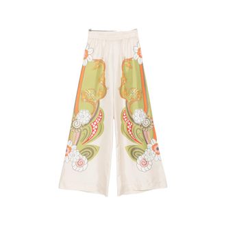 La DoubleJ Graphic-print Palazzo Pants