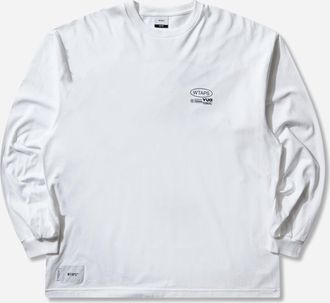 Wtaps Men s Protected By Longsleeve T-Shirt White