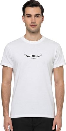 Off-white White Crew Neck T-Shirt