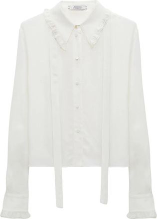 Dorothee Schumacher Natural Ease shirt - Dames - Overhemden - Wit - M - Overhemden