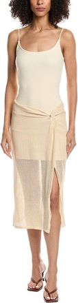 Bloomingdale's Project Social T 2pc Shoreline Twisted Heavy Mesh Skirt
