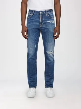 Dsquared2 Jeans 642 straight in denim stretch