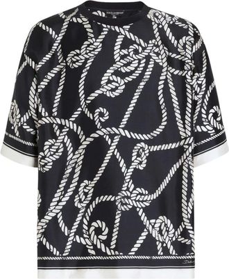 Dolce & Gabbana Uomo, Top, Blu, M, new