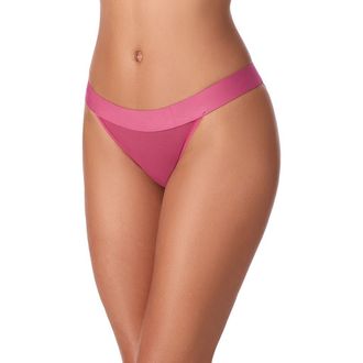 DKNY Sheers Bikini in Darkrose at Nordstrom, Size Medium