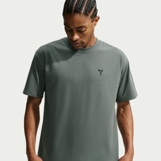 Nike Kobe Nike Mens Dri-FIT Basketball T-Shirt in Green | IQ6649-343