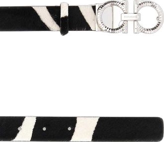 Ferragamo Bianconero Cinture Belt
