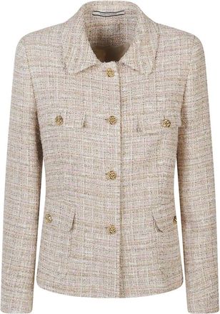 Tagliatore Tweed Jacket - Dames - Blazers - Veelkleurig - M - Tweed - Jassen