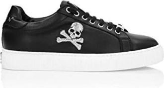 Philipp Plein Schoenen, Dames, Zwart, 39 EU, Leer, Occasion Kleedjes