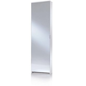 Terraneo Scarpinero - Mueble Para Zapatos Blanco 50x18x178h Cm