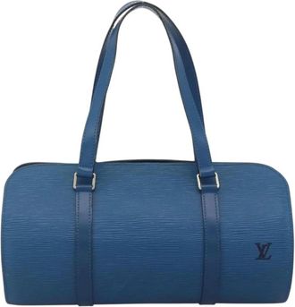 Louis Vuitton Pre-owned Shoulder Bags, female, Blue, Size: ONE SIZE Pre-owned Epi Leather Handbag
