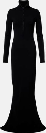 MUGLER Jersey gown