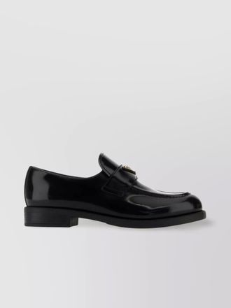 Prada leather loafers