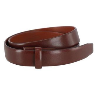 Trafalgar Store Cortina Leather 30mm Compression Belt Strap in Mahogany at Nordstrom, Size 36
