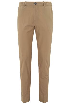Roberto Ricci Design Taupe Terzilight Chino Jo Elastic-Drawstring Polyester Chino Pants