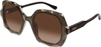 Chloé Dames, Accessoires, Bruin, Maat: 53 MM