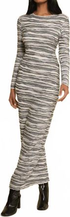 Montce Swim Solidad Maxi Dress In Slub Knit