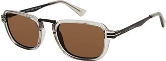 Priv&eacute; Revaux Polarized Bronze Rectangular Mens Sunglasses THE CITY/S 0CBL/SP 52