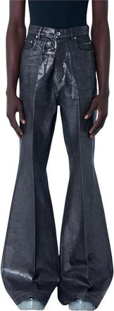 Rick Owens Bolan Jeans - Heren - Wijde Broeken - Bruin - W32 - Katoen - Broeken