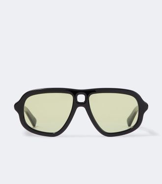 Bottega Veneta Sophia Ribbon aviator sunglasses
