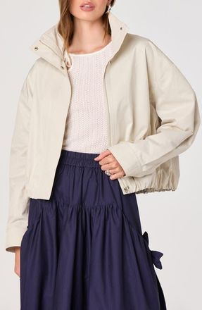 ASTR the Label Cooper Jacket in Bone at Nordstrom, Size X-Small
