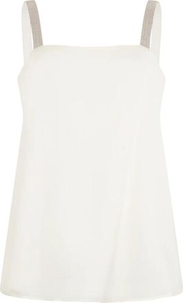 Fabiana Filippi Tops - Dames - Tops zonder mouwen - Wit - L - Tops