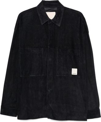 Emporio Armani Leather Shirt