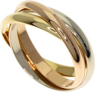 Cartier Yellow Gold (18K) Pink Gold (18K) White Gold (18K) Band Ring (Pre-Owned)