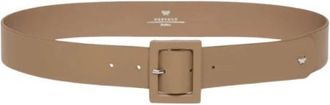 Max Mara Wkabrio Belt - Dames - Riemen - Bruin - S - Leer - Accessoires