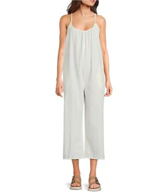 Hurley New Heights Jumpsuit In Off White
