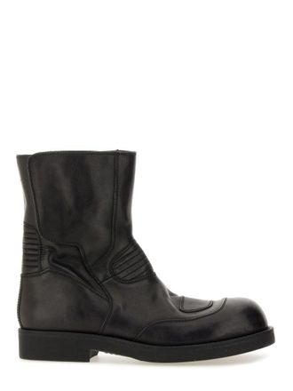 Maison Margiela Leather Biker Boot