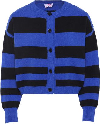 Mymo Jumper Dames Koningsblauw zwart