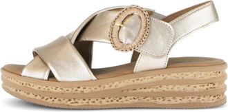Gabor Dames, Schoenen, Grijs, Maat: 38 1/2 EU Leer