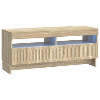vidaXL Mueble De Tv Led Roble Sonoma Madera De Ingenier&iacute;a Vidaxl