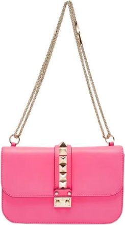 Valentino Borsa a tracolla Rockstud Pre-owned - - Pre-owned - Donna - Rosa - ONE SIZE