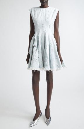 Haikure Reese Ripped Denim Dress in Light Blue Destroy at Nordstrom, Size X-Small