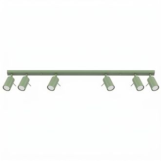 Sollux Lighting Plafone salvia acero alt. 16 cm