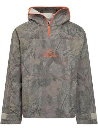 adidas Camo Q1 hoodie - Grijs