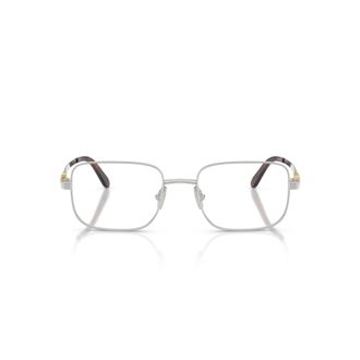 Miu Miu 0mu 51zv Rectangular Metal Frame Eyeglasses