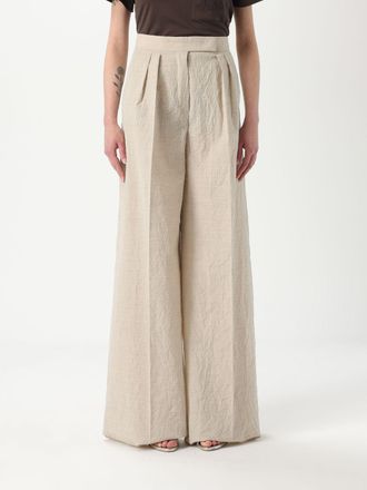 Max Mara Pantalone Max Mara in lana con effetto stropicciato