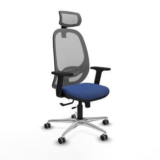 Piqueras y Crespo Silla De Oficina Piqueras Y Crespo Cilanco Gris Espuma Alta Densidad