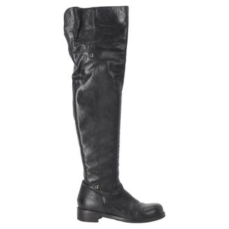 Jimmy Choo London Jimmy Choo Deron kniehoge laarzen van zwart leer