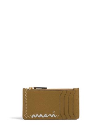 [Marni] leather zipper card holder - Nomad / ☆送料込☆ PFMI0104U0_P6533_00W06_F.jpg