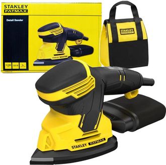 Stanley Lijadora De Acabado + 1 Abrasivo - El&eacute;ctrica Fatmax - Sfmew210s-qs - 120w